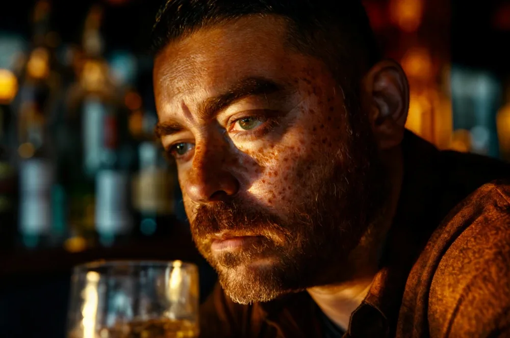 Jak alkohol zmienia wygląd twarzy alkoholikowi?